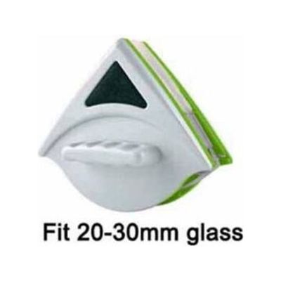 Double Side Window Cleaner Wiper White/Green