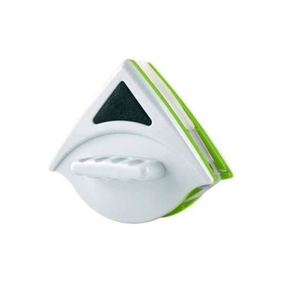 Double Side Window Cleaner Wiper White/Green