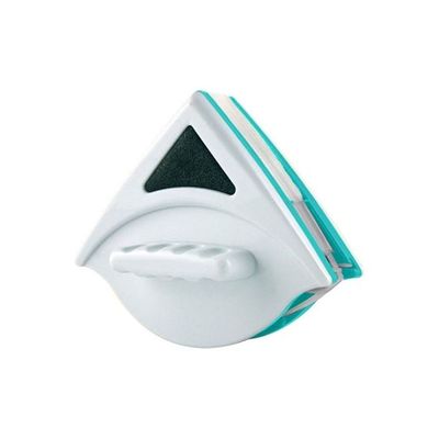 Double Side Glass Cleaner Wiper White/Green