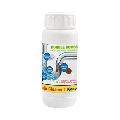 Drain Cleaner Bubble Bombs Clear
