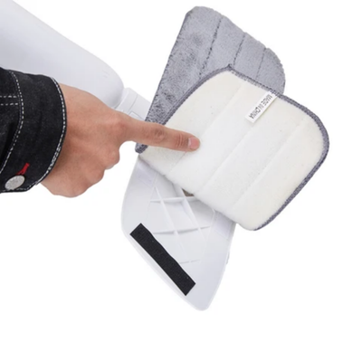 Handheld Floor Cleaning Spray Mop With Towels Grey 40cm