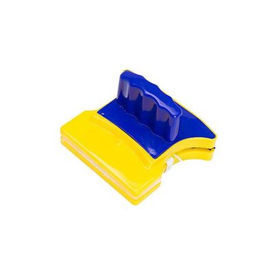 Double Sided Magnetic Window Cleaner Brush Yellow/Blue