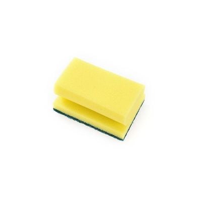 Dishwashing Decontamination Sponge Yellow/Green