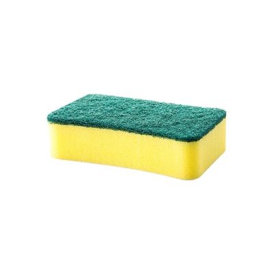 Dishwashing Decontamination Sponge Yellow/Green