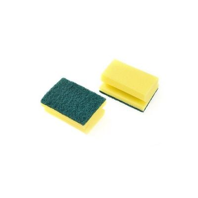 Dishwashing Decontamination Sponge Yellow/Green