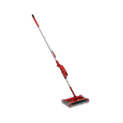 Cordless Rechargeable Swivel Sweeper Red/White/Black