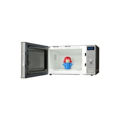 Angry-Mama Microwave Oven Steam Cleaner Blue/Red/Beige