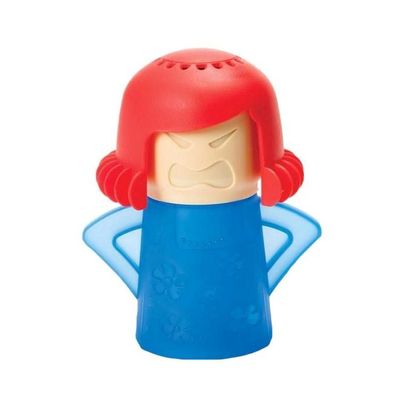 Angry-Mama Microwave Oven Steam Cleaner Blue/Beige/Red Angry-Mama Microwave Oven Steam Cleaner Blue/Beige/Red