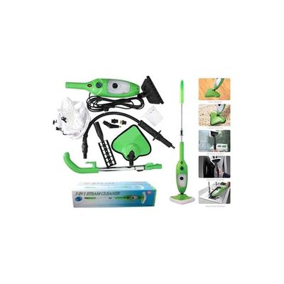 5-In-1 Steam Cleaner x5 x5 Green/Black/Clear