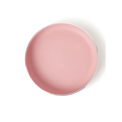 4-Piece Non-stick Bakeware Set Includes Light Pink/Silver