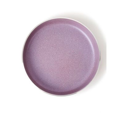 4-Piece Non-Stick Bakeware Set Includes Purple/Silver