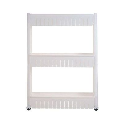 3-Tier Rack Organizer White 78x54centimeter