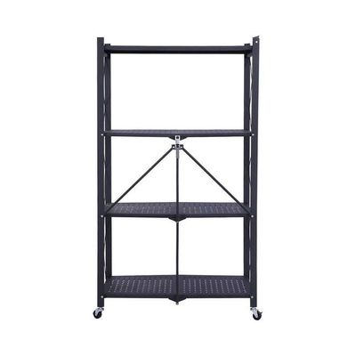 3-Tier Rack Black 125x10x39cm