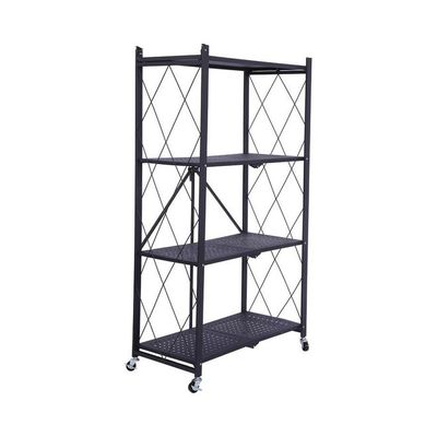 3-Tier Rack Black 125x10x39cm