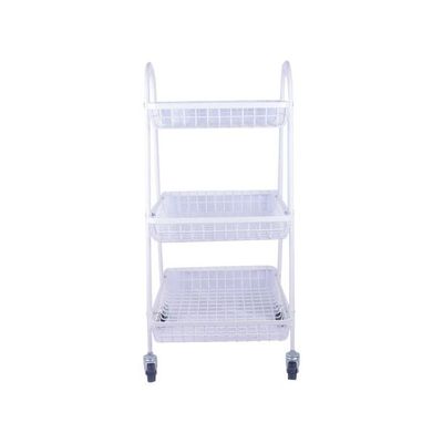 3 Level Stainless Steel Food Rack White 80x40x30centimeter