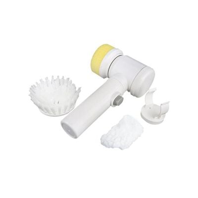 5-In-1 Electrical Cleaning Brush White/Yellow