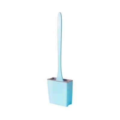 Toilet Brush With Holder Blue