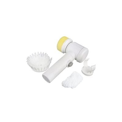 5 In 1 Electric Household Magic Brush Yellow/White