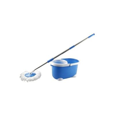 360 Degree Rotating Mop's Head Blue/Silver 50x29x29centimeter