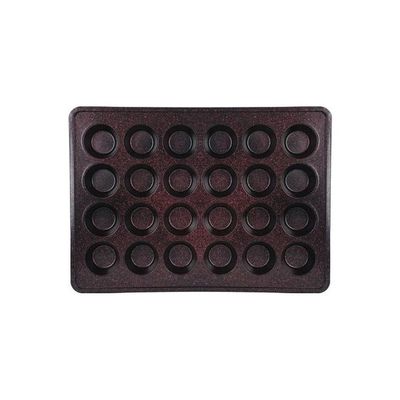 24 Cups Muffin Pan Red 4x54.5x39.3cm