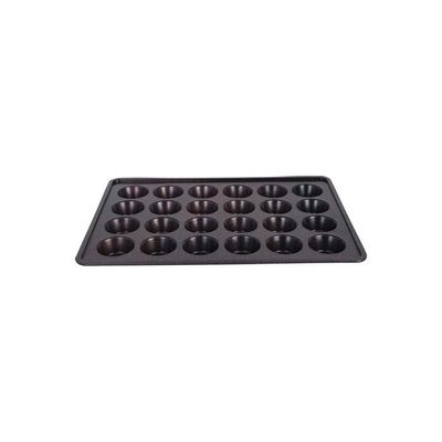 24 Cups Muffin Pan Red 4x54.5x39.3cm