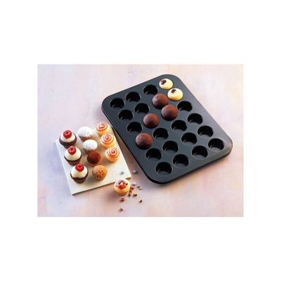 Mini-Muffin Mould Black 38x27cm