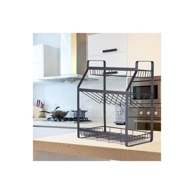 3 Tier Spice Rack Black