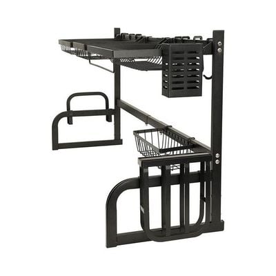 Royalford Over-Sink Draining Rack Black 65cm