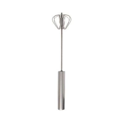 Metal Egg Beater Silver