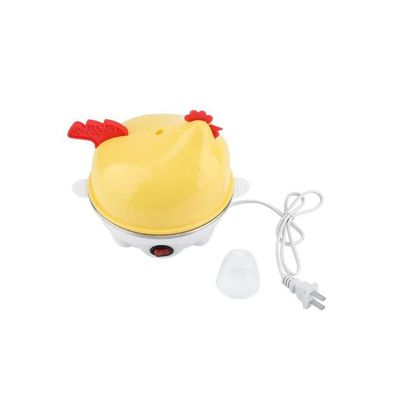 Multifunctional Electric Chick-pattern Egg Boiler Yellow/White