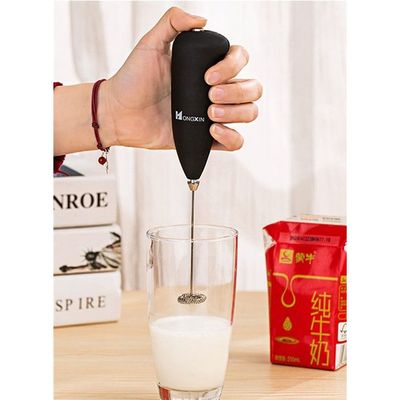 Electric Handle Coffee Mixer Black 23X8X3.5centimeter