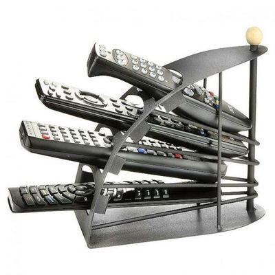 Remote Control Holder Black 8x8x4.5inch