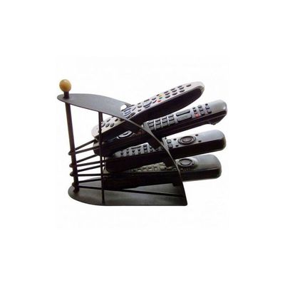 Remote Control Organizer Rack Black