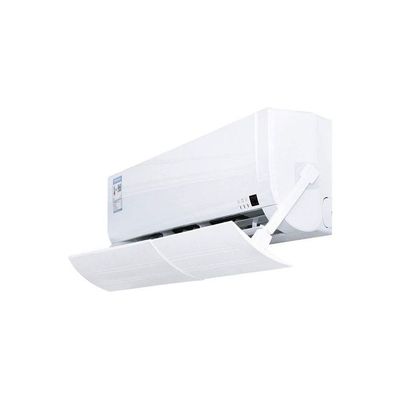 Adjustable Air Conditioner Wind Deflector Anti Direct Blowing Baffle J14 White