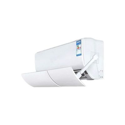 Adjustable Air Conditioner Wind Deflector Anti Direct Blowing Baffle J29 White