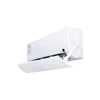 Adjustable Air Conditioner Wind Deflector Anti Direct Blowing Baffle J13 White