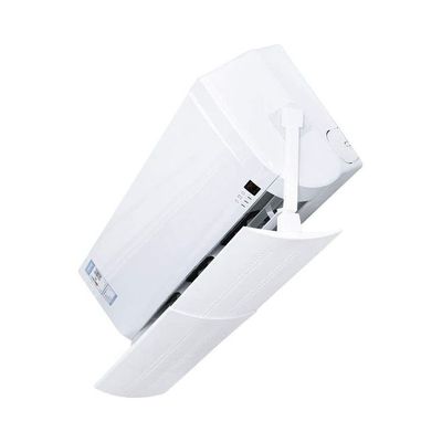 Adjustable Air Conditioner Cover Anti Direct Wind Deflector J155 White