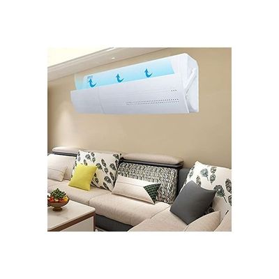 Anti Direct Blowing Retractable Air Conditioning Deflector T159 White