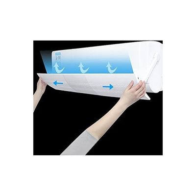 Anti Direct Blowing Retractable Air Conditioning Deflector T159 White