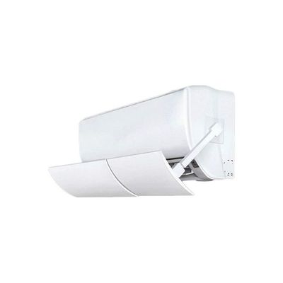 Adjustable Air Conditioner Wind Deflector Anti Direct Blowing Baffle J123 White
