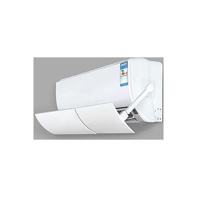 Anti Direct Blowing Retractable Air Conditioning Deflector T153 White