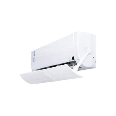 Adjustable Air Conditioner Wind Deflector Anti Direct Blowing Baffle J5 White