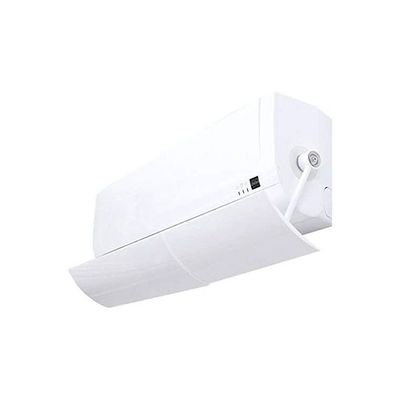 Adjustable Air Conditioner Cover Anti Direct Wind Deflector J279 White