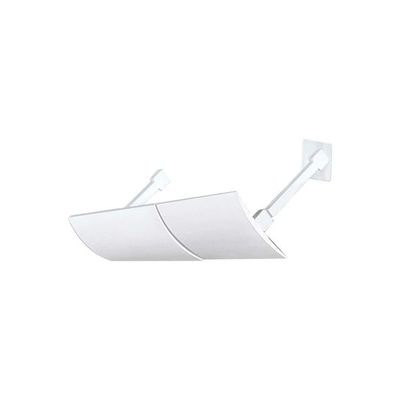 Adjustable Air Conditioner Wind Deflector Anti Direct Blowing Baffle J34 White