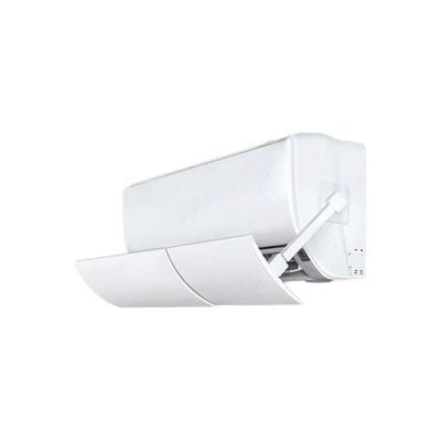 Adjustable Air Conditioner Cover Anti Direct Wind Deflector J196 White