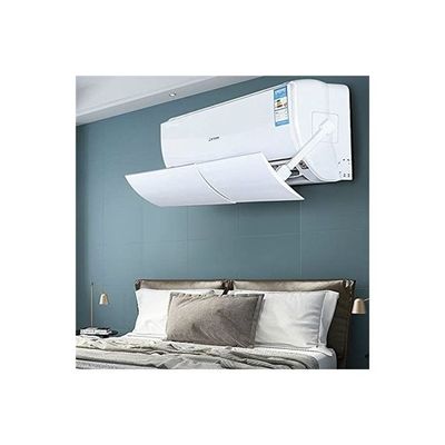 Anti Direct Blowing Retractable Air Conditioning Deflector T78 White