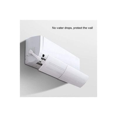 Anti Direct Blowing Adjustable Air Conditioner Deflector J314 White