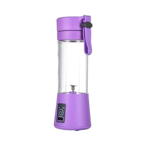 6-Blade Portable Fruit Juicer 400 ml 442255_4 Purple/Clear