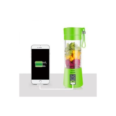 Electric Portable Mini USB Blender 380ml 380 ml 784 Green/Clear