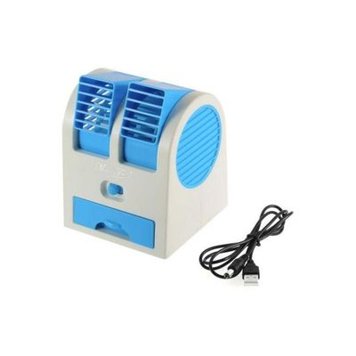 Plastic Air Conditioning Fan With USB Plug HB-168 Multicolour